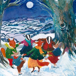 Winter Gathering greetings card