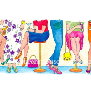 TARJETA DE FELICITACIÓN: Girls Night Out