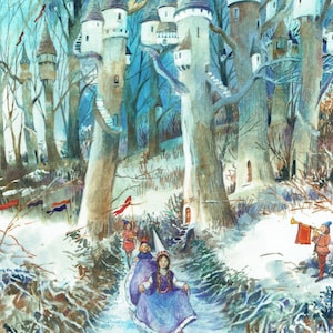 Wenskaart Winterpaleizen