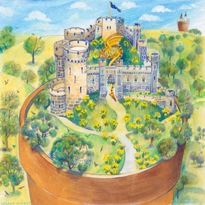 Potted History greetings card