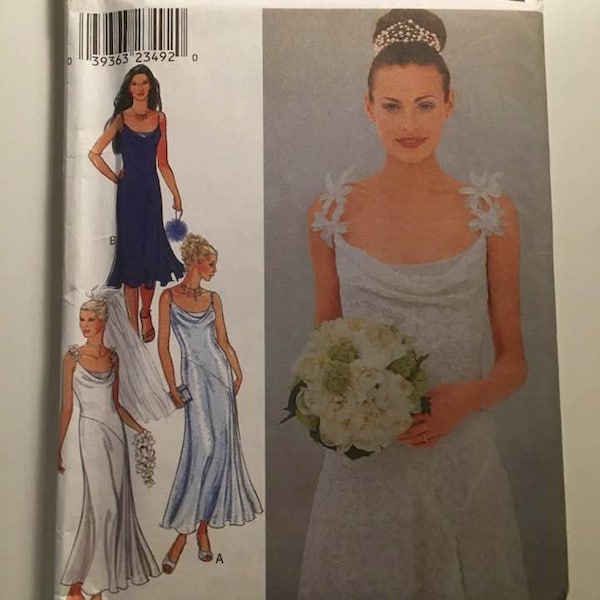 Style Pattern 1058- bridal gowns- new condition- uncut- sizes 8-18- vintage 1991