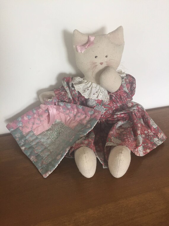 vintage cat doll