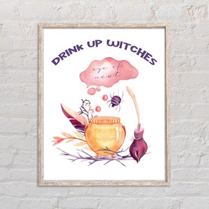 Halloween Wall Art, Printable Set of FOUR 8x10 Halloween Printable Wall ...