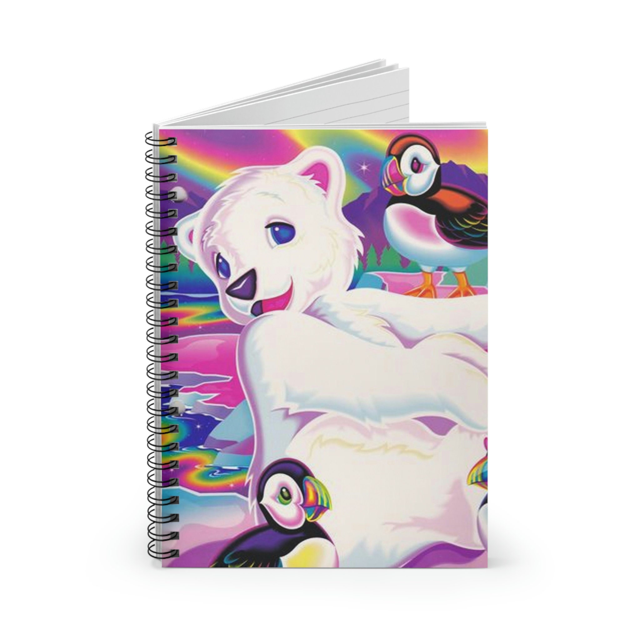 Lisa Frank Style Unicorn Notebook 