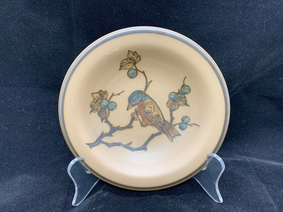 L. HJORTH BORNHOLM Denmark Art Deco Pottery Small Trinket Bowl Etsy