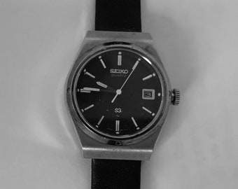 Vintage SEIKO Wristwatch with date Stainless steel Case