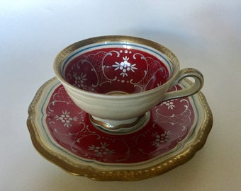 4 Seltmann Weiden Demitasses Cup And Saucer - Gold Trim