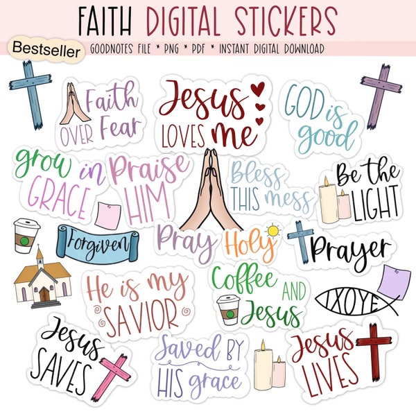 Christian Quotes Stickers Etsy