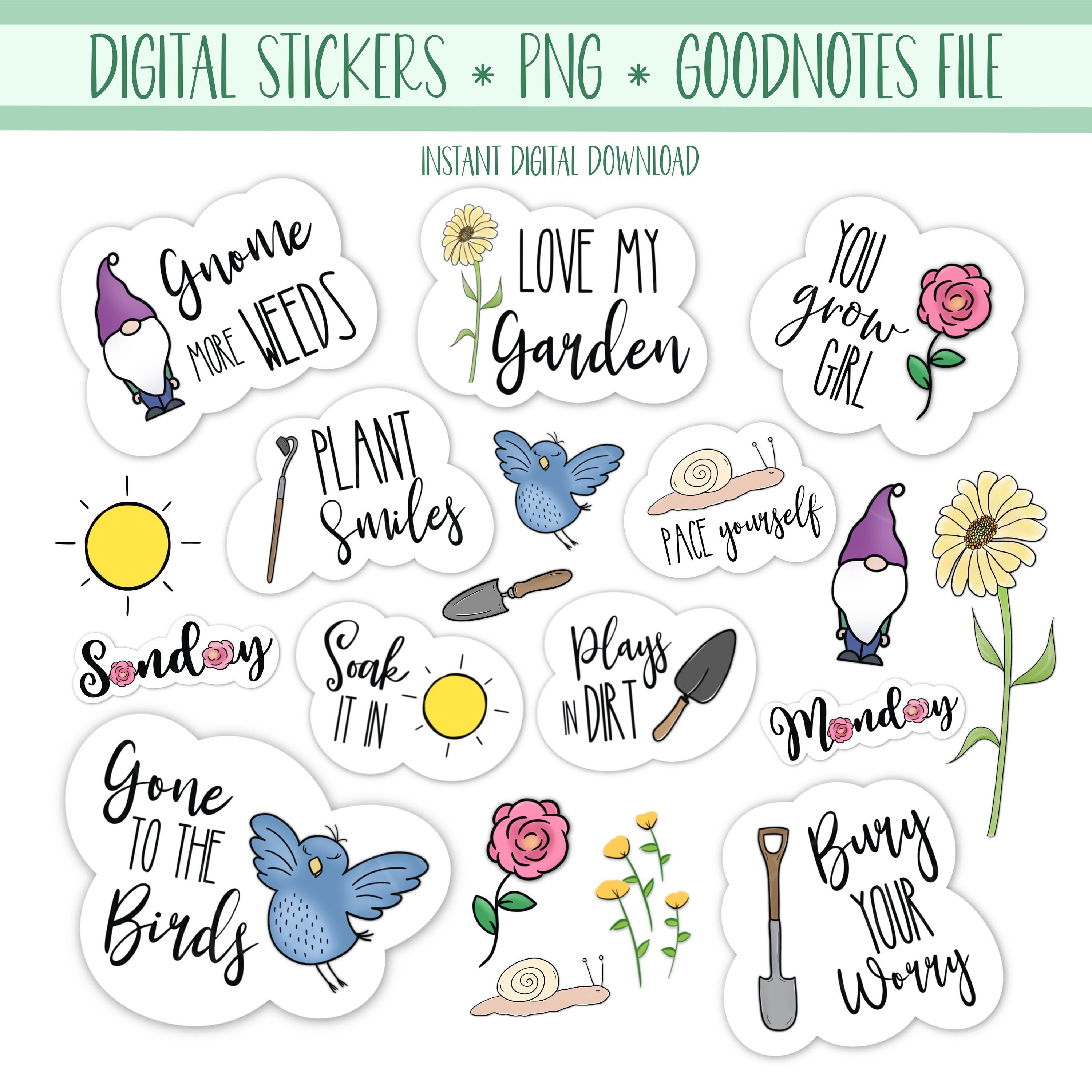 Stickers Stickers, Labels & Tags Paper Monthly PNG Clipart GoodNotes