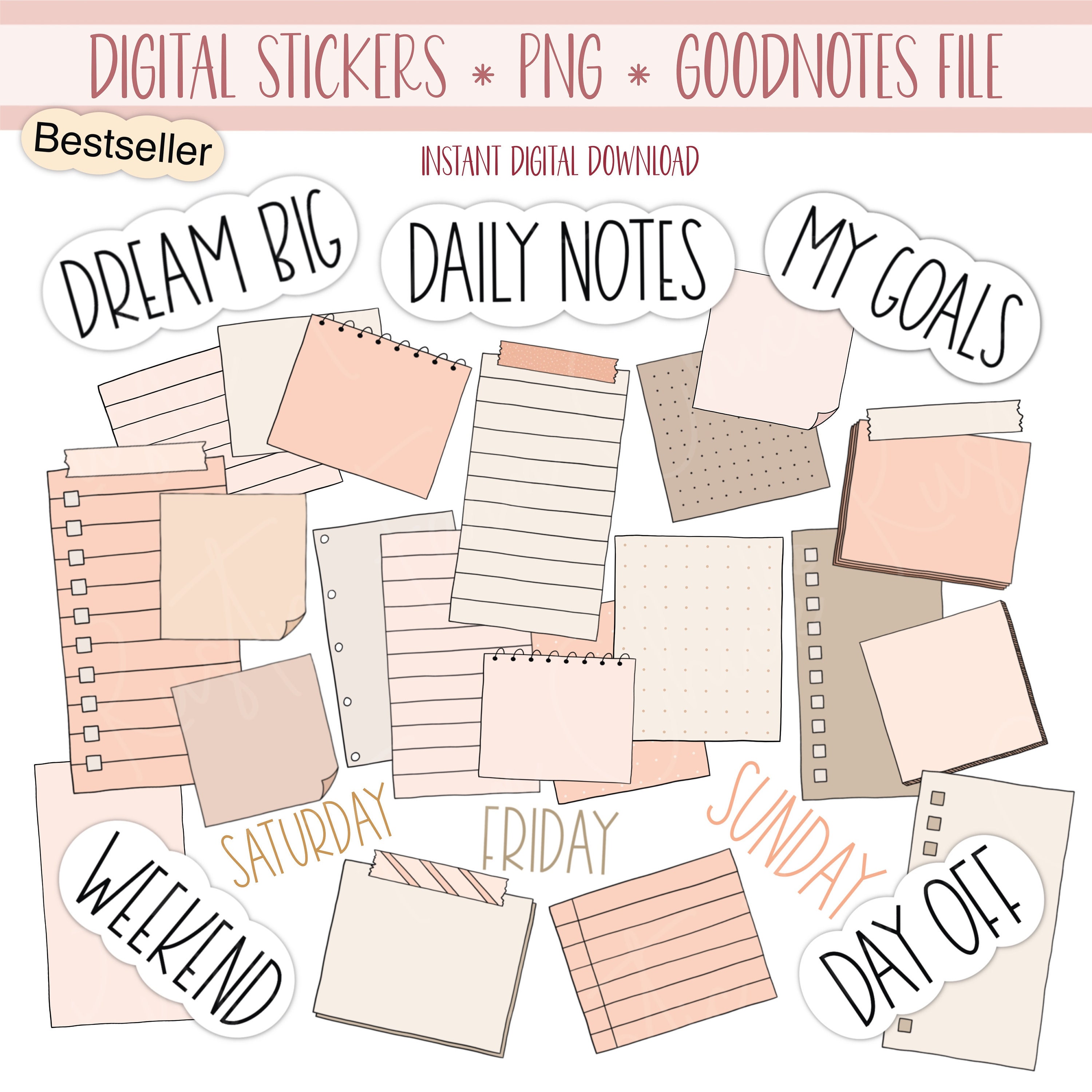 hanri goodnotes stickers hanri goodnotes stickers