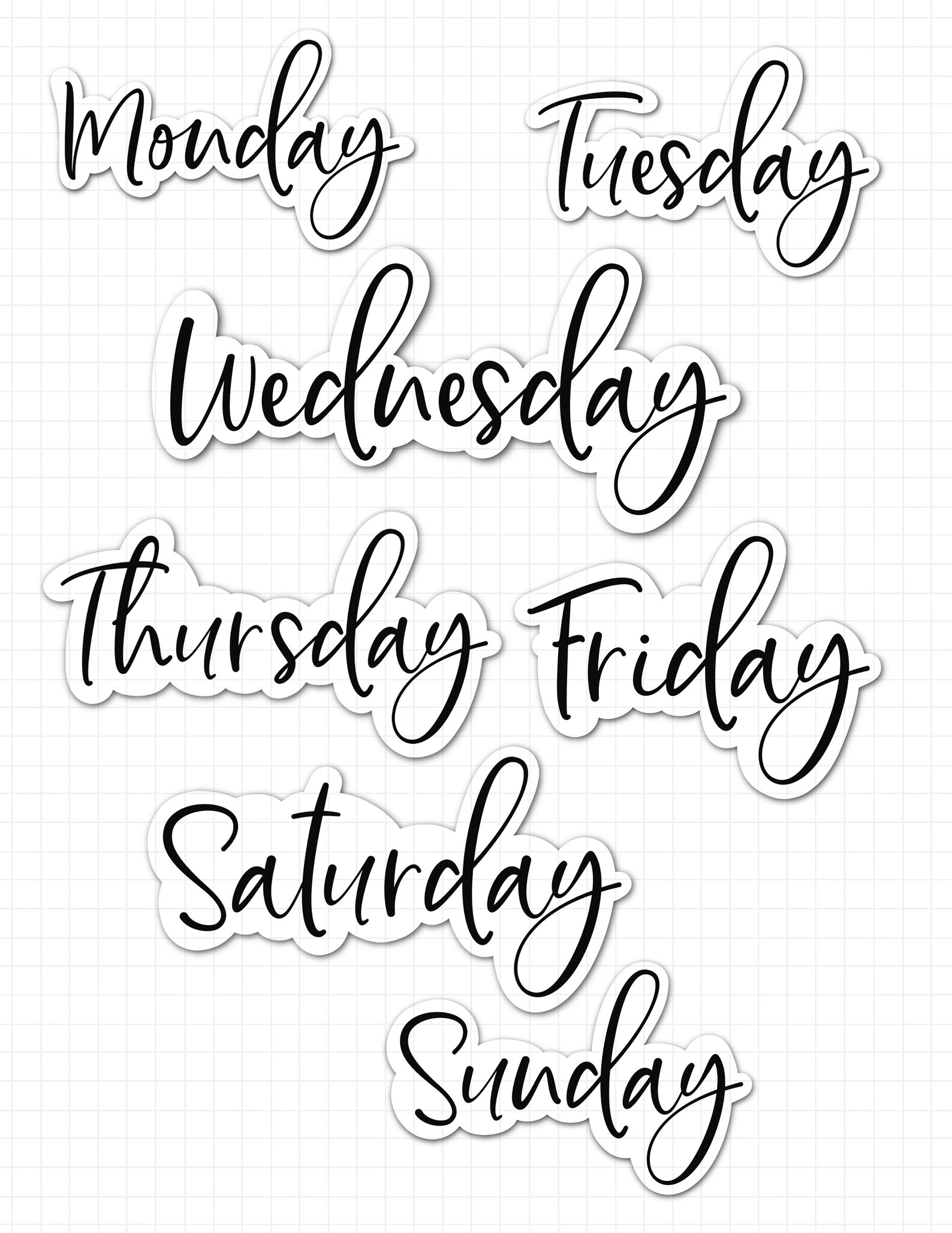 STUDY Digital Stickers for Goodnotes Planner School Etsy