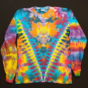 Small tie-dye long sleeve shirt #010