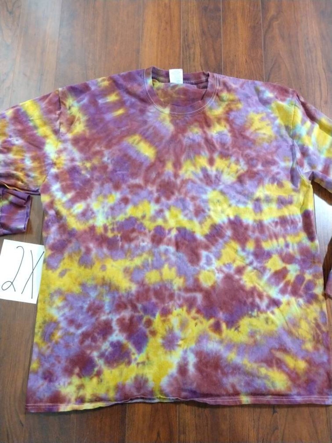【SATIIIZ】Doen Sound Dyeing Long Sleeve 006 2XL Long Sleeve Tie-dye Shirt - Etsy