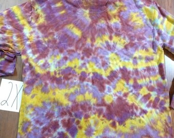 【SATIIIZ】Doen Sound Dyeing Long Sleeve Small Tie-dye Long Sleeve Shirt #013 - Etsy