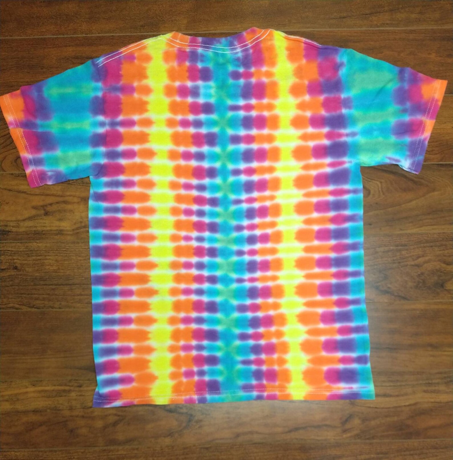 Youth Medium Rainbow Checkerboard Tie-dye Shirt - Etsy UK