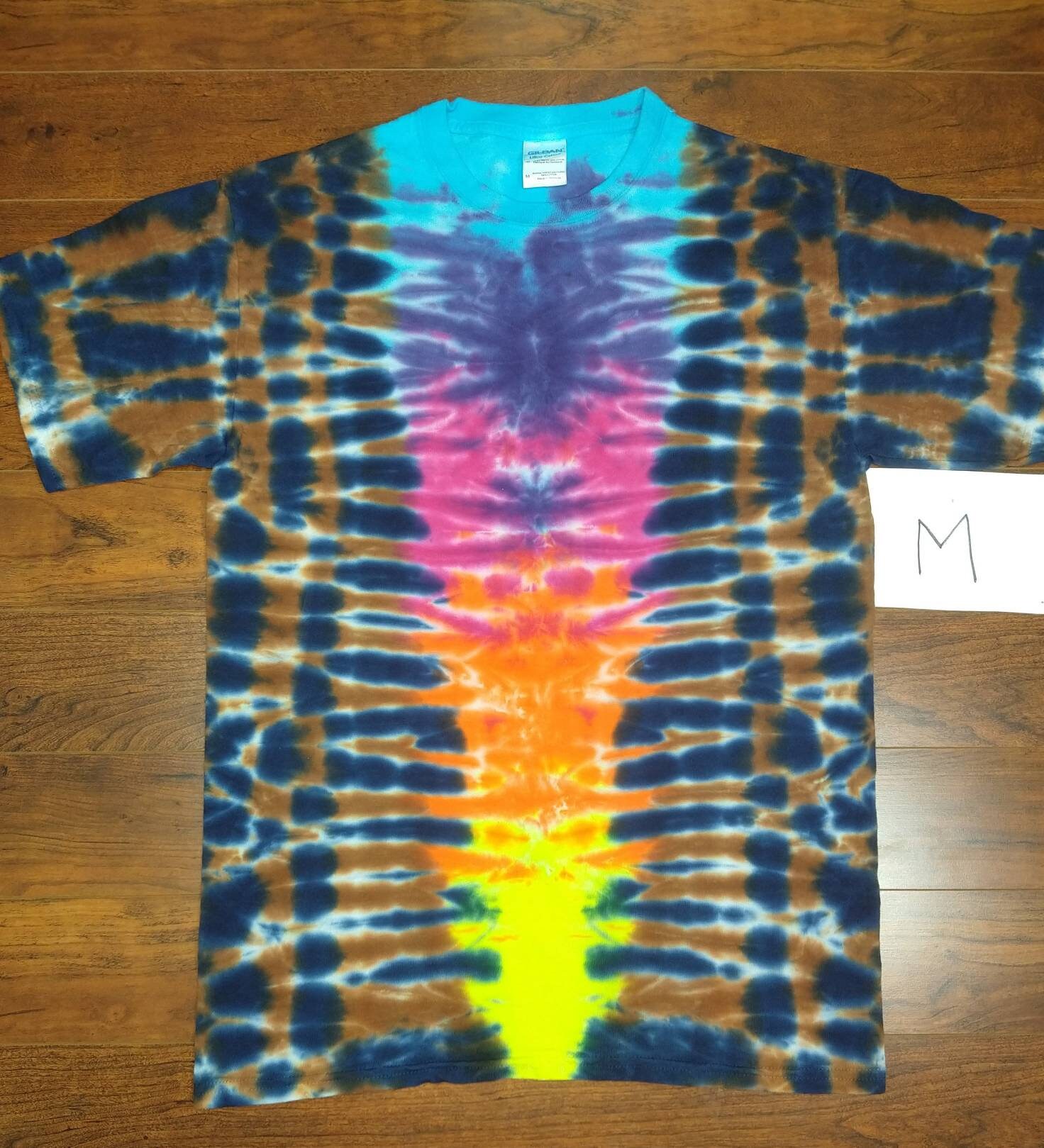 rainbow sunset tie dye