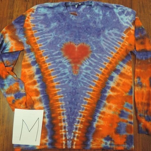 018 Medium tie-dye long sleeve shirt