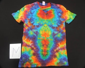 01 Medium Vneck tiedye
