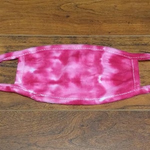 Youth Tie-dye Flat Face mask MULTIPLE COLORS AVAILABLE
