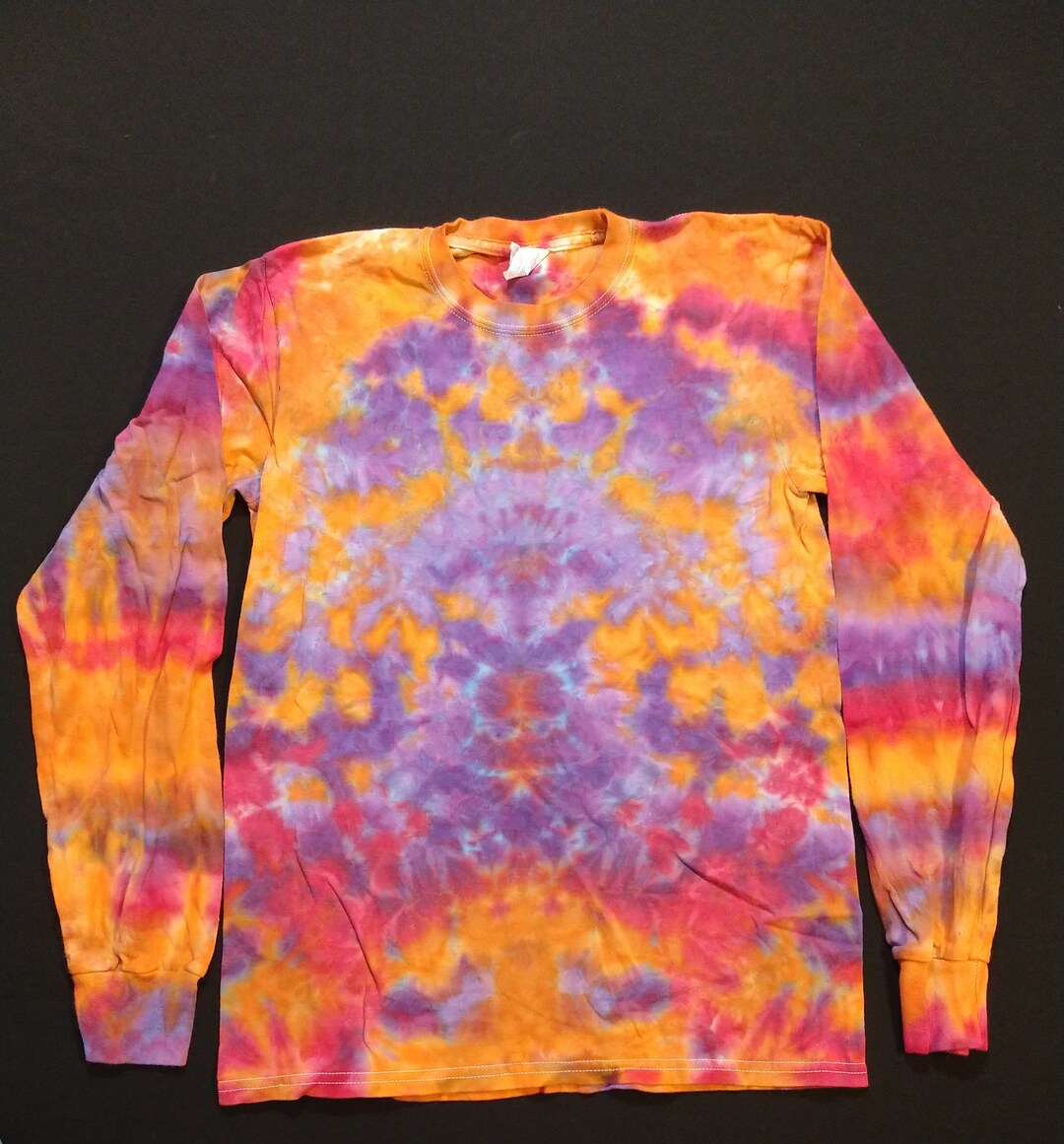 Small Tie-dye Long Sleeve Shirt #011 - Etsy