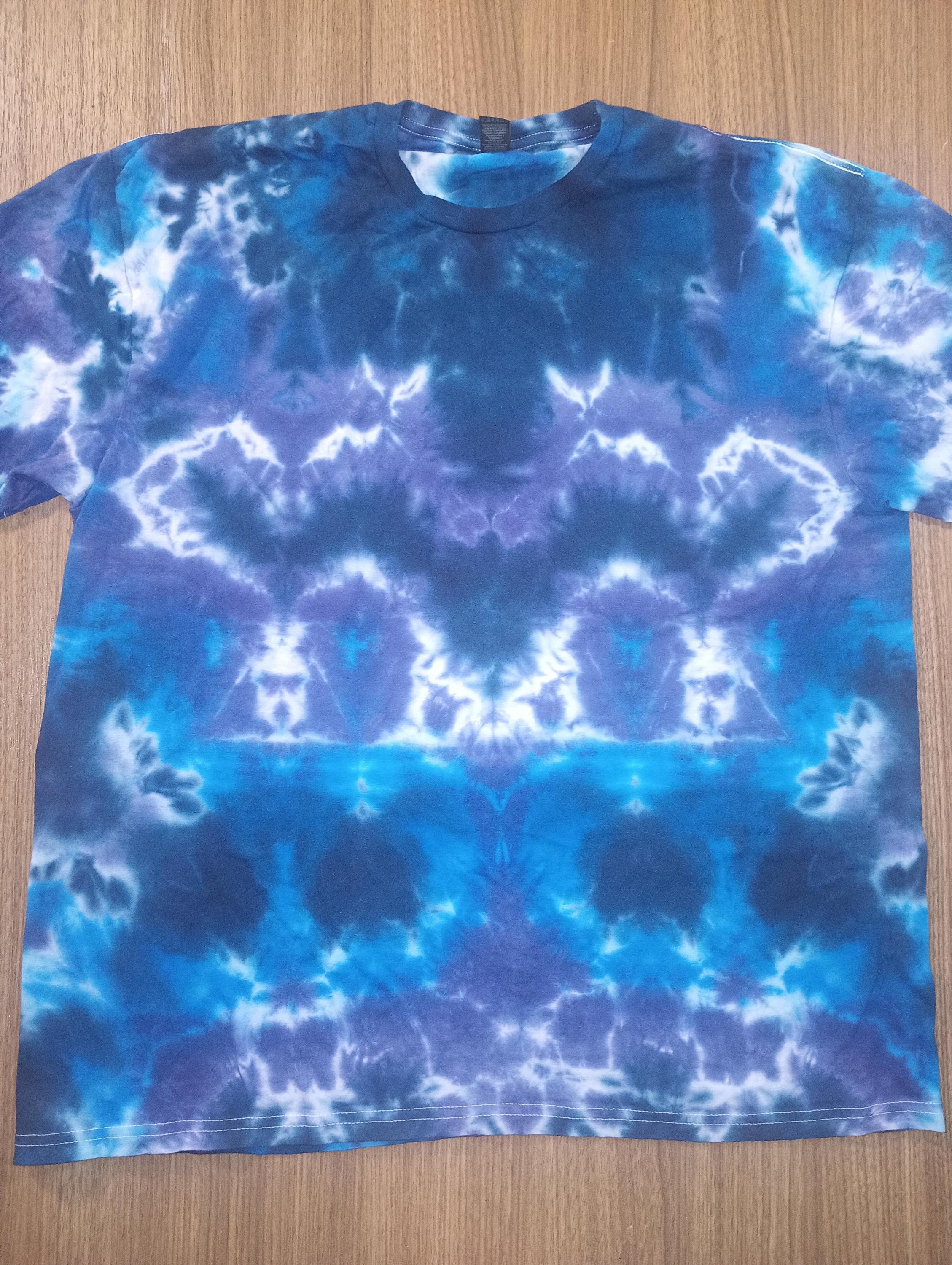 606 XL Blue Dream Tie-dye Shirt - Etsy