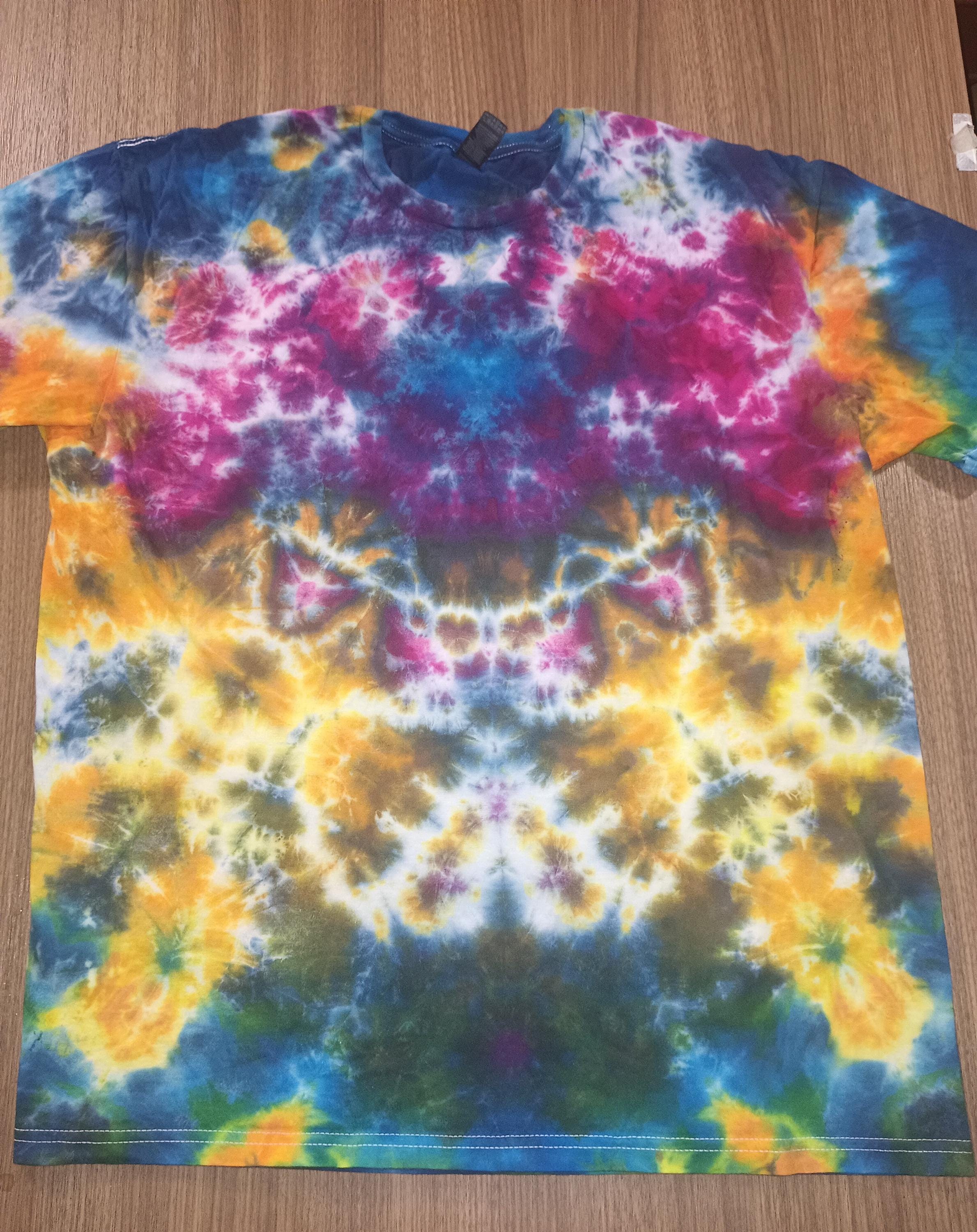 crazy tie dye shirts