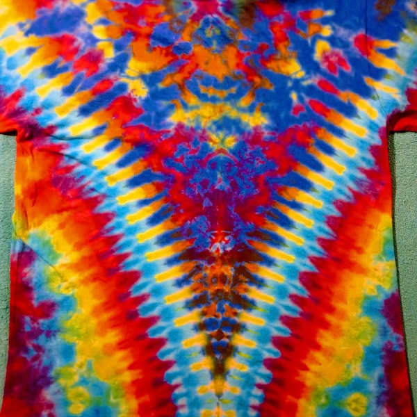 Large tie-dye long sleeve shirt