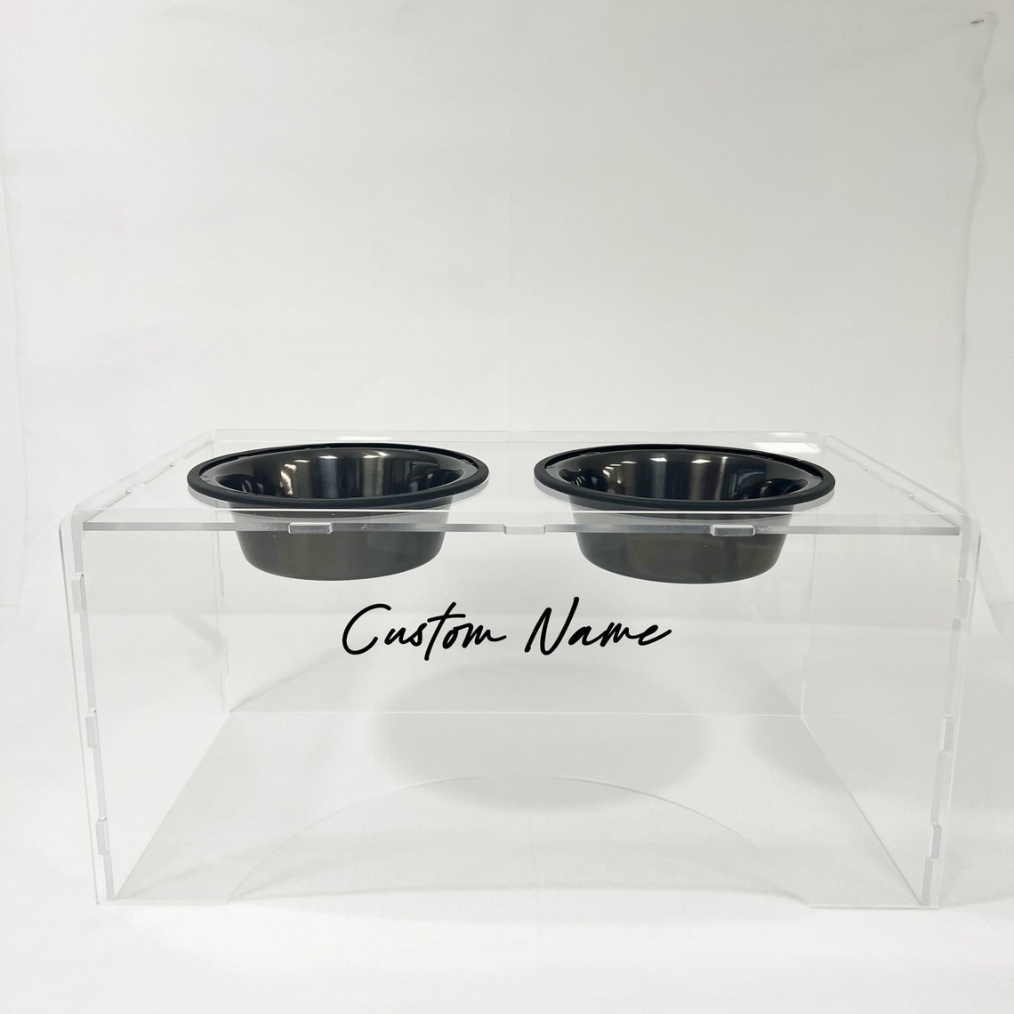 Acrylic dog bowl stand Clearance