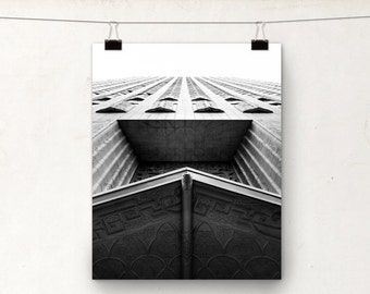 Four Fifty Sutter, Black and White Photography, San Francisco, Art Deco