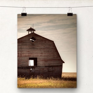 Rustic Photography Print, 8x10, Alberta Barn Photo, Rural Landscape