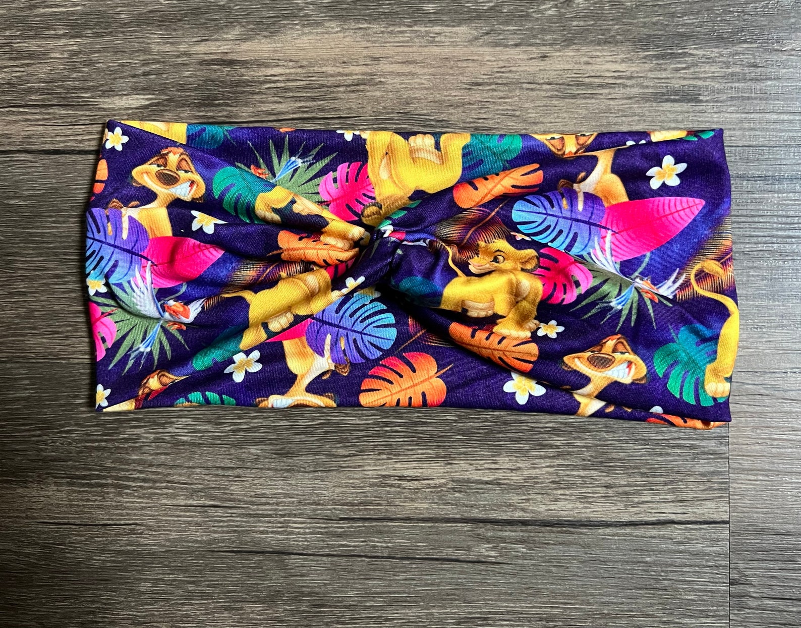 Lion King Turban Headband Simba Headband Knotted Headband Etsy