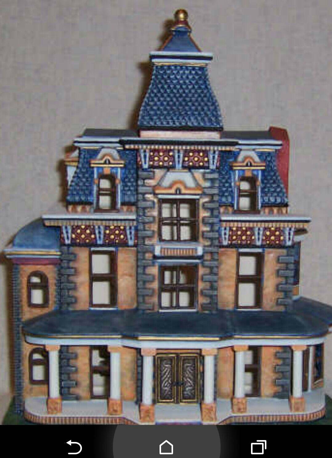 Ready to paint Ceramic Bisque Highland Estate