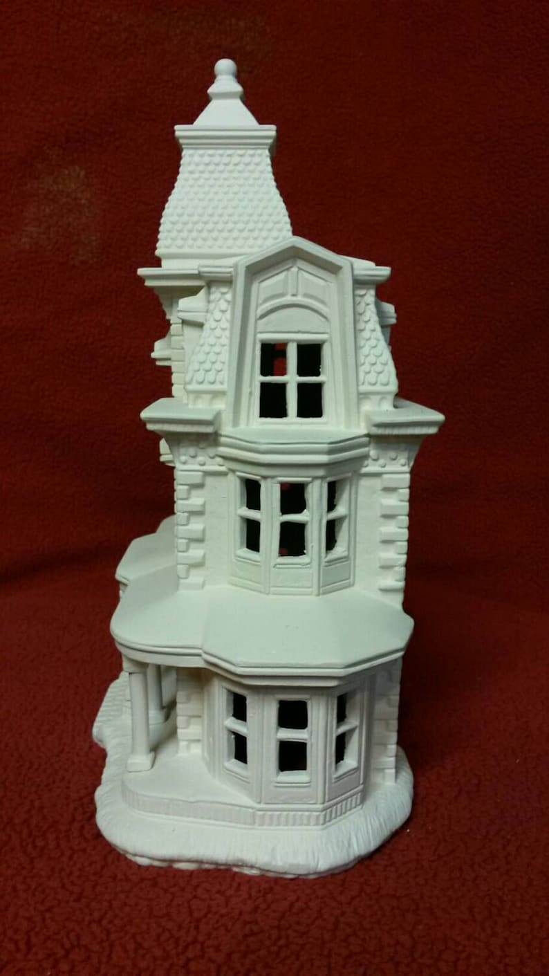 Ready to Paint Ceramic Bisque Highland Estate Etsy