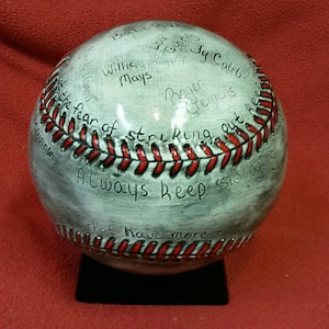 Ready to Paint Ceramic Bisque Baseball