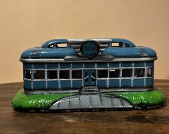 Unpainted Ready to Paint Ceramic bisque Dixie Diner