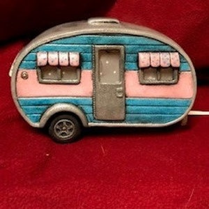 Ready to Paint, Ceramic Bisque Camper