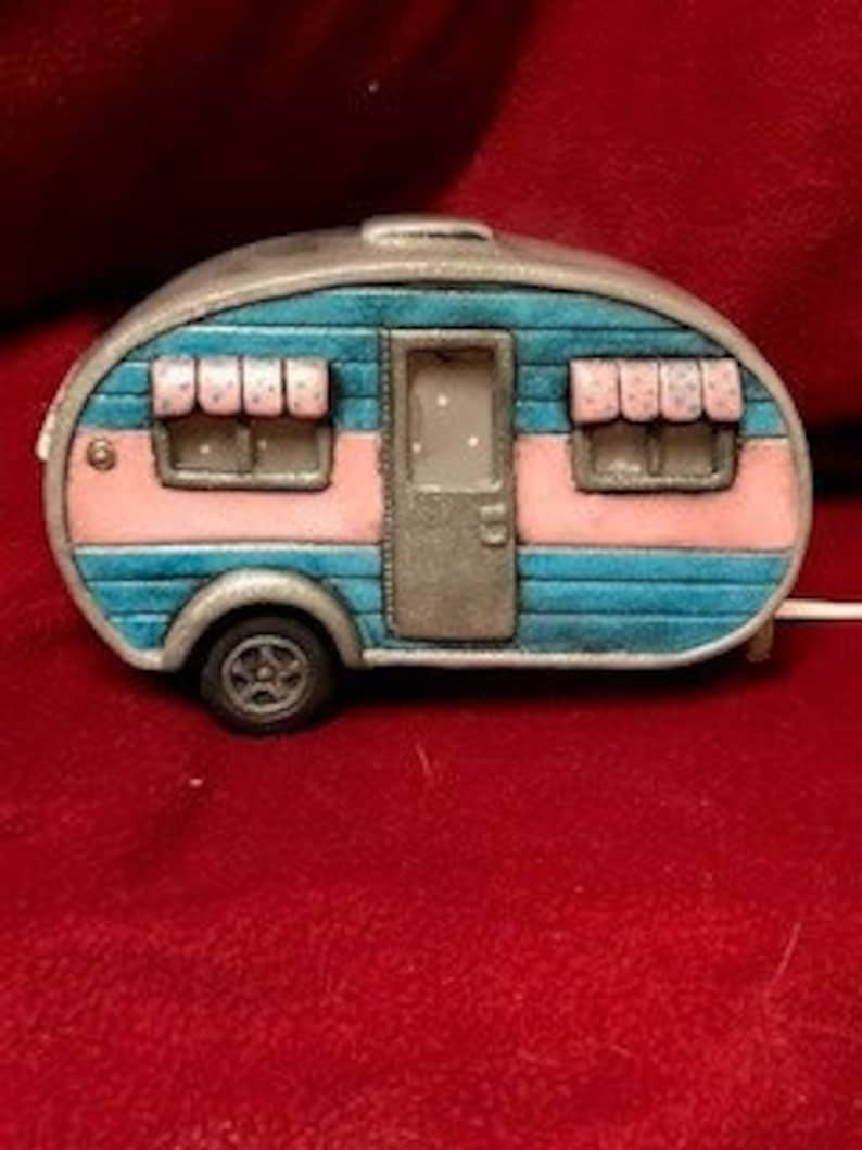 Ready To Paint Ceramic Bisque Camper Etsy
