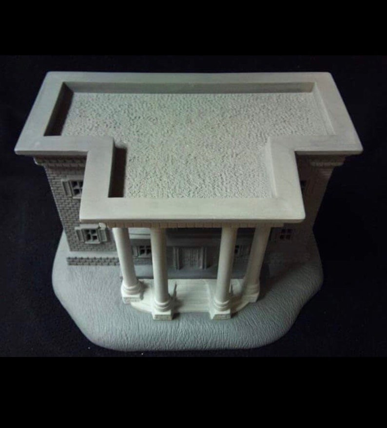 Ceramic Bisque Mansion