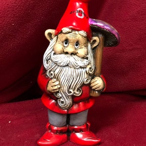 Ready to paint or Painted ceramic bisque Borus the Gnome