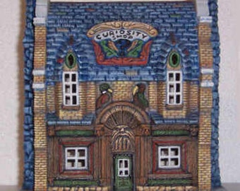 Tienda/Casa de Curiosidades de Cerámica Bisqué Lista para Pintar