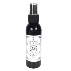 Room Spray, Geranium, Myrrh, Incense, Love Spell 4 oz Air Freshener, Scented Spray, Witchy Spell Spray, Rituals
