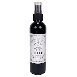 Room Spray, Lilith, Lillith, Plum, Dark Rose, Peppercorn & Vanilla 4 oz Air Freshener, Scented Spray, Witchy Spell Spray, Rituals