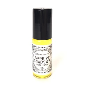 Roll On Perfume, Antique Papers, Cedar Desks, Pepper, Vanilla, Witchy, Spells, Rituals, Meditation, Anointing Oil, Organic Jojoba Oil