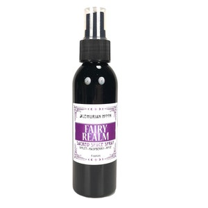 Fairy Realm Room Spray, Sacred Space Spray, Spell Spray, Car Spray, Black Violet, Raspberry, Rose