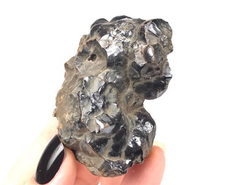 Hematite Crystal, Botryoidal Hematite - Extremely Grounding, Eliminate Spaciness, Mental Clarity, Dissolve Negativity (Morocco)