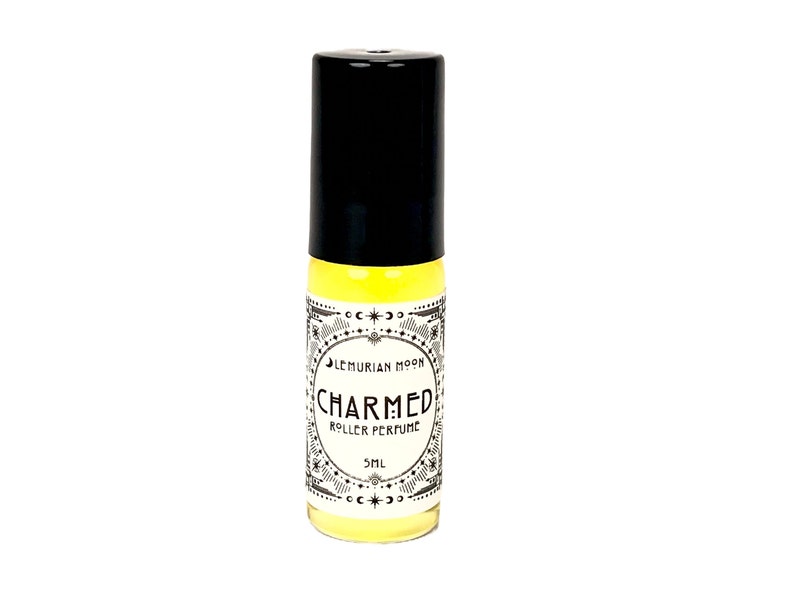 Roll On Perfume, Bergamot, Cedar, Amber, Witchy, Spells, Rituals, Meditation, Anointing Oil, Organic Jojoba Oil image 1