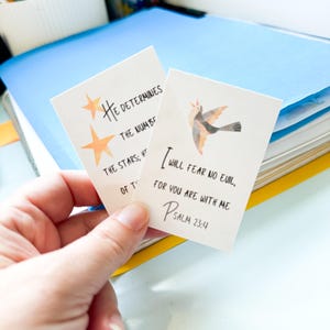 Schrift lunchbox-aantekeningen voor kinderen - afdrukbare bijbelteksten - DIGITALE DOWNLOAD