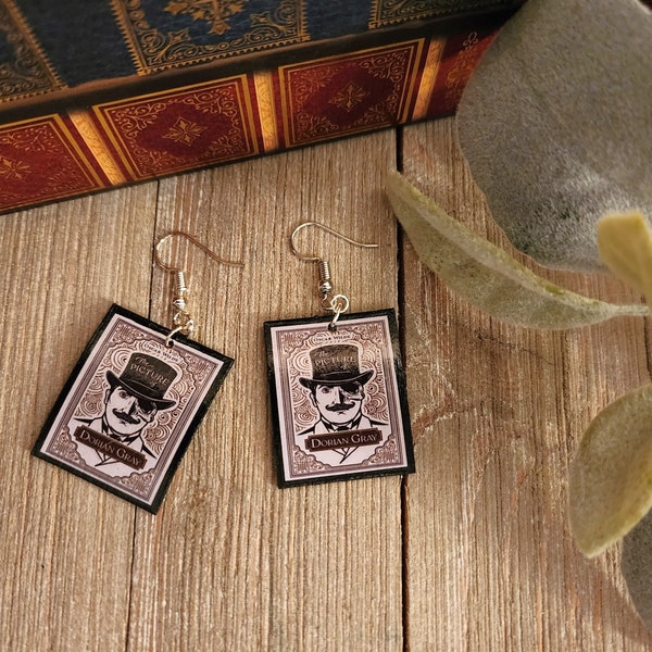 The Picture of Dorian Gray Book Earrings