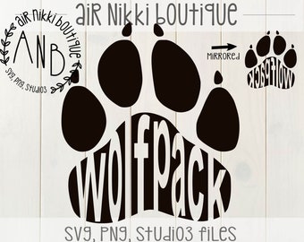 Download Wolfpack Svg Etsy