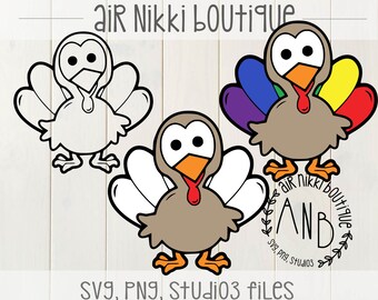 Download Turkey Outline Svg Etsy